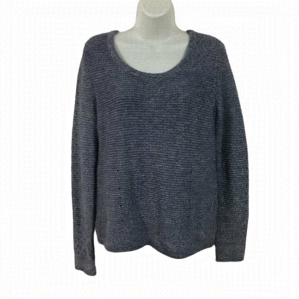 RAG & Bone Blue Knit Laurel Pullover Sweater